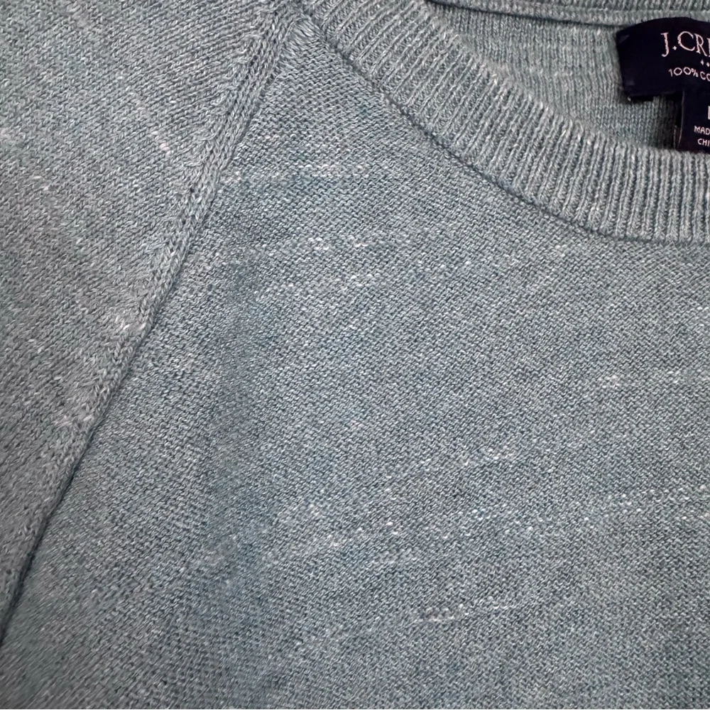 J. Crew Light Blue Crewneck Sweater